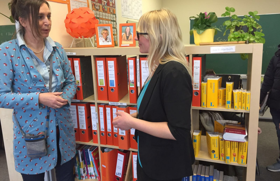 Besuch in der Dannewerkschule Schleswig