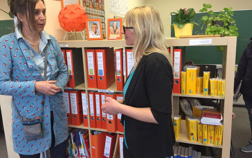 Besuch in der Dannewerkschule Schleswig